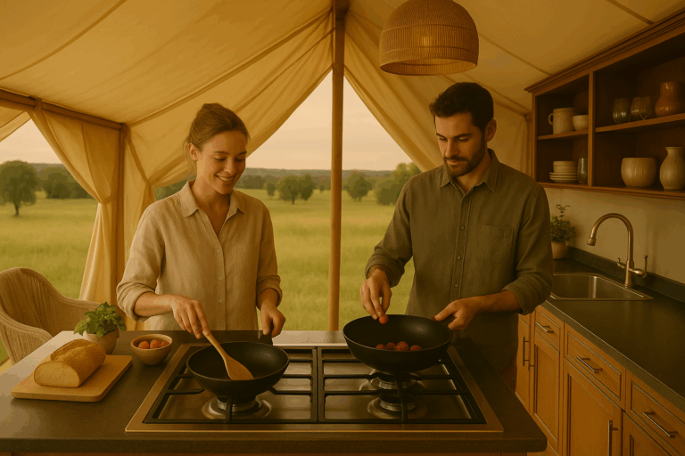 Delícias Gourmet em Meio à Natureza: O Melhor da Gastronomia no Glamping