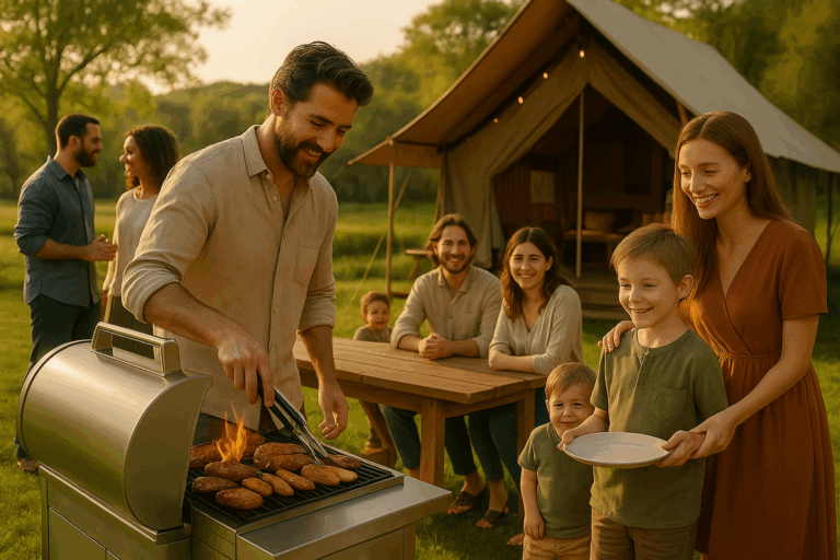 Cozinhando ao Ar Livre: O Guia Completo de Gastronomia no Glamping de Luxo