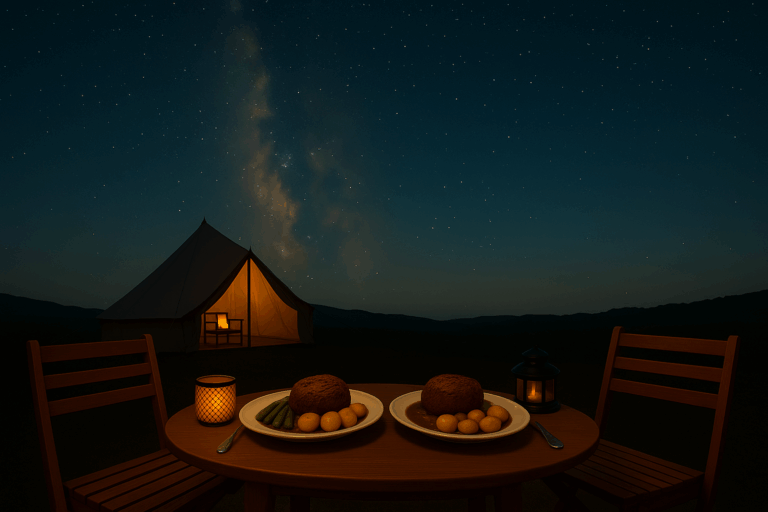 Experiência Gastronômica no Glamping: Dicas para Impressionar Seus Convidados com Pratos Sofisticados