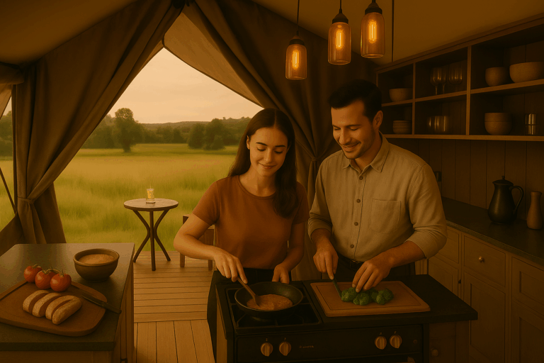 Receitas Exclusivas para um Jantar Sofisticado em Seu Glamping