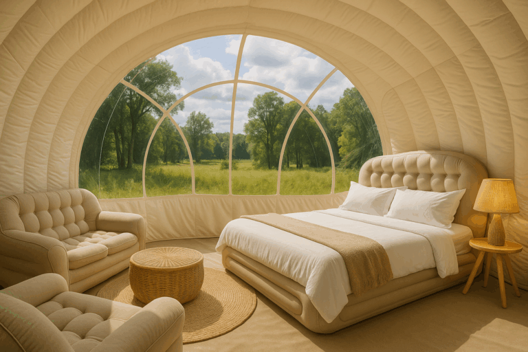 Do Conforto à Funcionalidade: Equipamentos de Glamping que Fazem Toda a Diferença