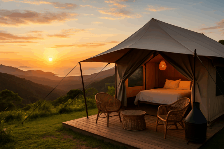 De Montanhas a Praias: Os 8 Melhores Destinos para Glamping no Brasil